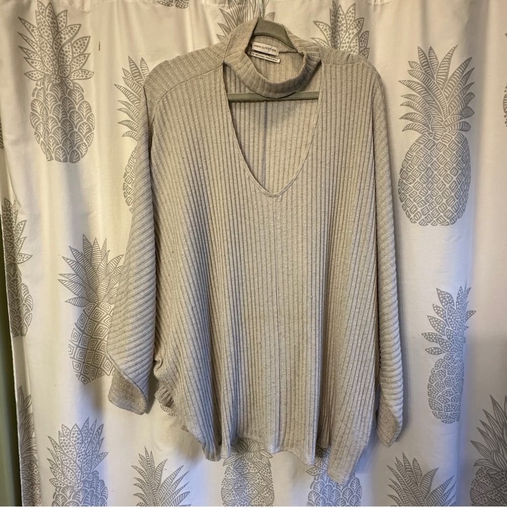 Urban Outfitters Cut-Out Oversized Sweater